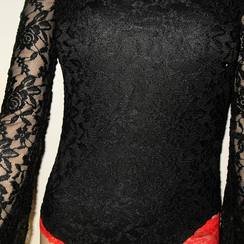 Lace Leotard - Picture 4 of 4